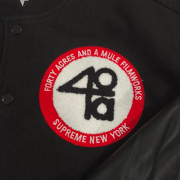 Supreme Black Patchwork Jacket - Picture 7 of 9